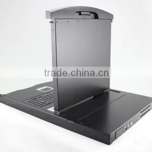 Rackmount 1u KVM LCD Keyboard Video Mouse LCD thumbnail-3