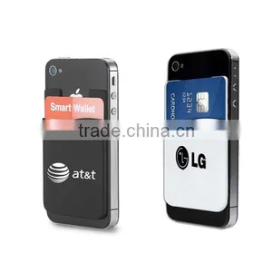 2015 Hot Selling 3m Adhesive Silicone Smart Card Pocket thumbnail-3