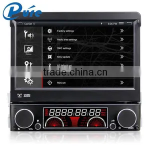 7 Inch Singel Din GPS Radio Player LCD HD Car DVD Player With AUX/Bluetooth/GPS thumbnail-2