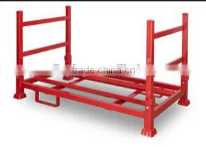 All Kinds of Powder Coated Steel Plate Stacking Rack/warehouse Pallet Racking/pallet Warehouse Rack for Asian Market thumbnail-1