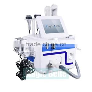 Freeze Fat Therapy Rf Vacuum Flabby Skin Cavitation 4 Function Cryolipolysis Slimming Machine Slimming Reshaping thumbnail-1
