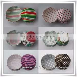 Eco-friendly Round / Heart Shaped Cupcake Baking Mold for Birthday thumbnail-6