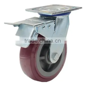 Wire Mesh Cage With Foot Brakes Warehouse Storage Container With Wheels thumbnail-4