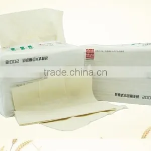 Z-fold Embossed Green Paper Hand Towel thumbnail-3