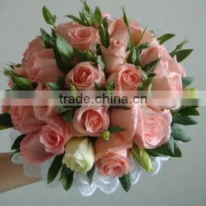 Wedding Flowers Fresh Cut Roses Fresh Flower Hand Bouquet Decoration Fresh Flowers thumbnail-3