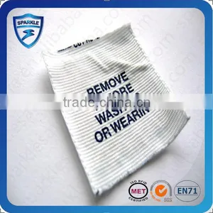 High Quality Washing Waterproof PPS Washable Fabric Tags for Texitile thumbnail-3