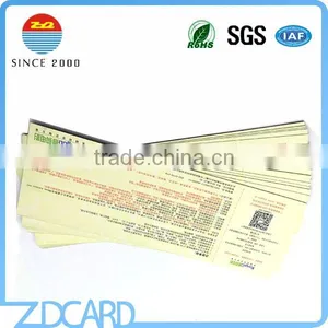 Nfc Paper Card 13.56mhz Paper RFID Ticket thumbnail-5