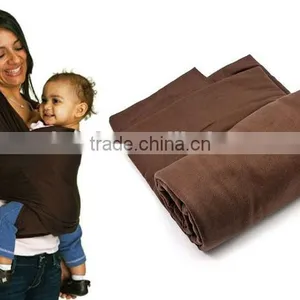 OEM Comfortable Baby Wrap Carrier Baby Sling Carrier Wrap Great for Discrete Easy Breastfeeding thumbnail-6