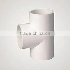 Top Reducer Supplier All Sizes Available Pipe PVC Reducing Tee thumbnail-1
