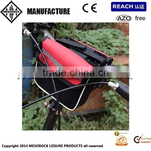 Pannier Bag Bicycle Front Tube Bar Cycling Frame Road Mountain Bike Frame Bag thumbnail-4