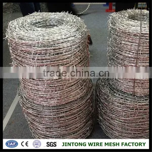 Electric Galvanized Barbed Wire Low Price Galvanized Barbed Wire Galvanised Barbed Wire thumbnail-1