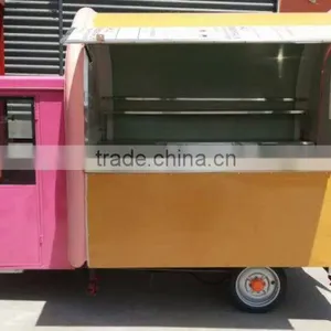 2016 Hot Sales Waterproof Electric Tricycle Motorcycle Food Cart thumbnail-2