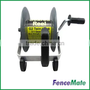 Electric Fence Grey Hybrid Design 3:1 Geared Reel thumbnail-5