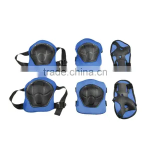 Children's Professional 6 PCS Skating Cycling Skateboard Knee and Elbow Palm Safety Pad Set Protector Knee Wrist Brace Support thumbnail-1
