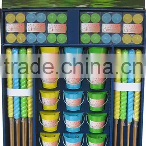 CITRONELLA CANDLE DISPLAY 152PCS thumbnail-1