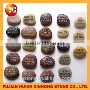 Popular Unpolished Natural River Alveolar Pebble Stone thumbnail-4