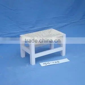 Kids Wood Straw Chair, Wooden Chair for Kids,Cute Children Chairs thumbnail-4