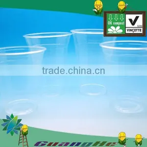 PLA Cold Drinking Clear Plastic Cup/ Biodegradable Ice Cream Cups thumbnail-5
