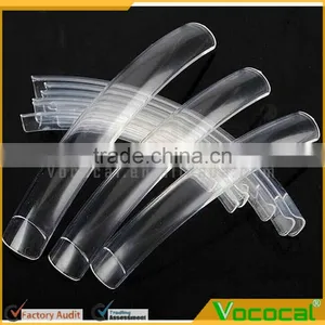 20 PCS Home Salon Extra Long ABS False Artificial Nail Art Design Tips Decoration thumbnail-1