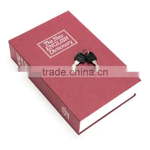 Dictionary Key Lock Travel Security Hidden Book Safe Money Safe Box thumbnail-5