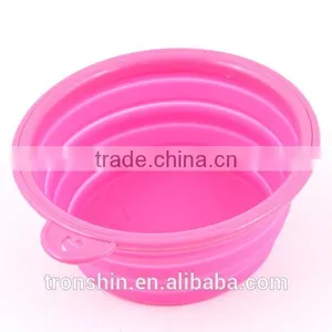 Custom Dog Feeding Bowl Collapsible Silicone Dog Bowl thumbnail-1