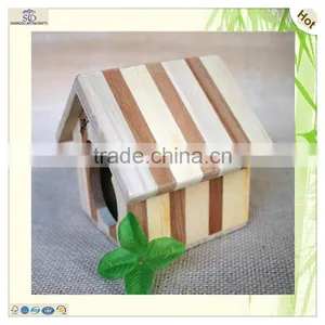 Caoxian Shangdu Arts Crafts Diy Mini Spliced Birdhouses thumbnail-2