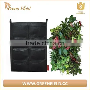 Bulk Felt Fabric Vertical Garden Pot Green Wall Pocket Planter thumbnail-6