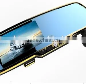 2015 Hot Sale Private Mould Black/silver High Quality Double Cameras Car DVR Super Thin Vehicle HD DVR thumbnail-1