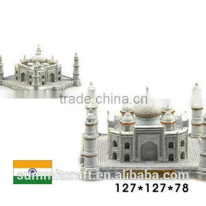 Miniature India Taj Mahal Model Gift Resin Building Model thumbnail-1