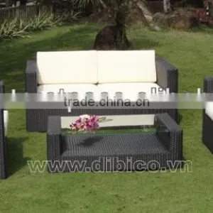 OUTDOOR RATTAN SOFA SET thumbnail-4