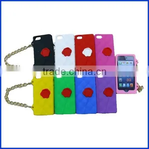 2013 Hot Sale Wallet Style Silicone Phone Handbag thumbnail-1