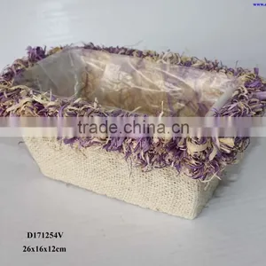 Corn Leaf Weaving Basket thumbnail-1