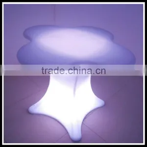 Hot Sales Popular Outdoor Night Club LED Illuminated Bar Table No Folded Led Furniture thumbnail-4