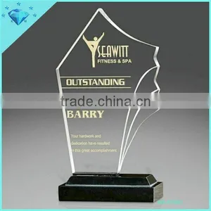 Best-selling Crescent Crystal Awards Can Add Your Logo or Words thumbnail-6
