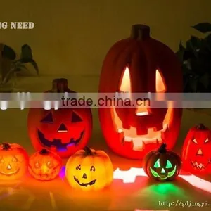 24 Inch New Plastic LED Based Acrylic Pumpkin Halloween Decorations thumbnail-1