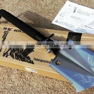 New Function Multifunction Compact Rescue Equipment Shovel Knife Saw Fire Flint thumbnail-5