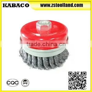 Cup Type Knitted Wire Brush thumbnail-1