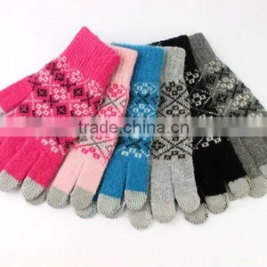 Winter Conductive Gloves For Touch Screen ZMR713 thumbnail-1