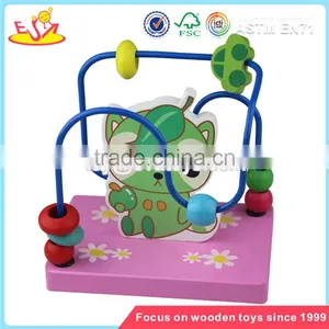 Wholesale New Fashion Wooden Beads Toy Hottest Kids Wooden the Sea Around Beads Toy W11B052 thumbnail-4