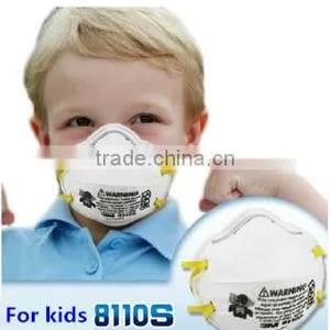 Wholesale 3M 8110S N95 Particulate Respirator Small Size for Kids thumbnail-1