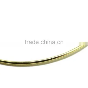 Brass Plate Large Metal O Ring for Bag. High Quality Round Ring With Butt Welded Steel Wire Rings ID 8" thumbnail-2