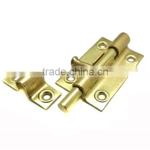2-1/2" Wholesale Price Barrel Bolt For Wooden Door With Brass Plated thumbnail-3