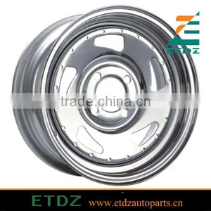 ETDZTR-32 16x8 ET -22mm +24mm Suv Trailer Steel Wheel thumbnail-1