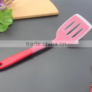 CK-3121 Food Grade FDA & LFGB 6pcs Gadget Silicone Kitchen Cooking Tools Set Eco Silicone Kitchen Utensil Set With PP Handle thumbnail-3