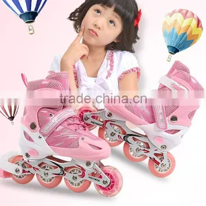 2017 New Style High Quality PU 4 Wheels Adjustable Roller Skates,colorful Inline Skate thumbnail-3