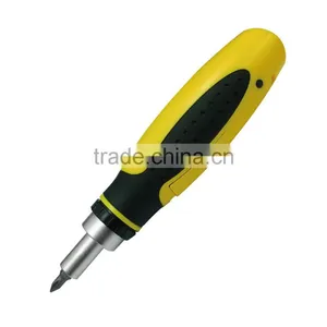 9 in 1 Ratchet Screwdriver With Spring Hook thumbnail-1