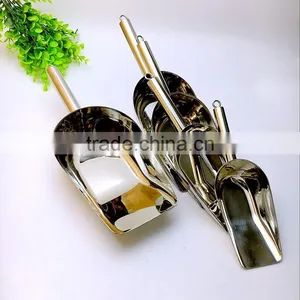 Stainless Steel Barware Ice Cream Scoop/ Ice Bucket Scoop thumbnail-1