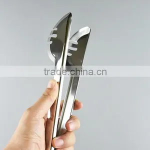 Stainless Steel Clamp BBQ Buffet Tong Salad Bread Catering Kitchen Serving Tongs thumbnail-5