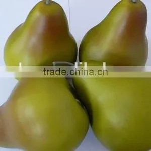 4PCS Artificial Weighted Green Pears Fake Faux Fruits and Vegetables thumbnail-1