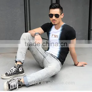 Men Tie Dye T-shirt ,cotton T-shirt, Customized T-shirt,summer T-shirt thumbnail-3